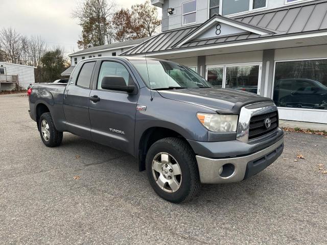 5TBBV54168S516035 - 2008 TOYOTA TUNDRA DOUBLE CAB GRAY photo 1