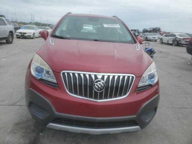 KL4CJASB2GB671306 - 2016 BUICK ENCORE RED photo 5