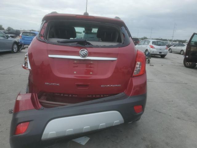 KL4CJASB2GB671306 - 2016 BUICK ENCORE RED photo 6