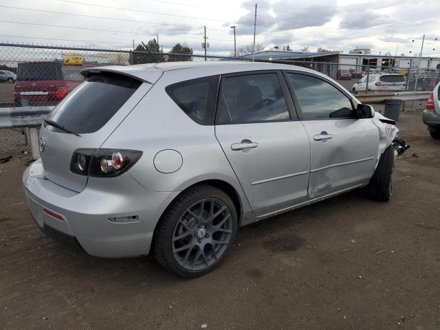 JM1BK343X71738496 - 2007 MAZDA 3 HATCHBACK SILVER photo 3