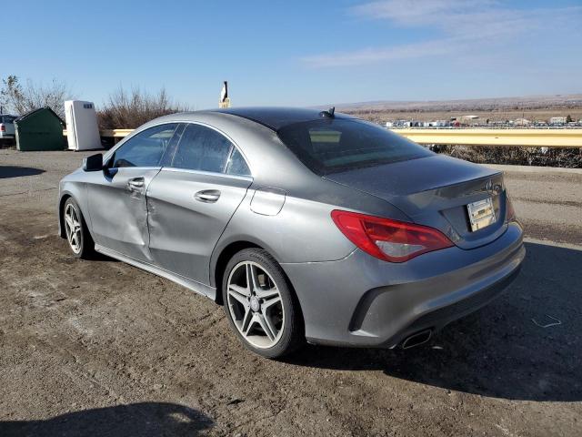 WDDSJ4EB9EN044358 - 2014 MERCEDES-BENZ CLA 250 GRAY photo 2