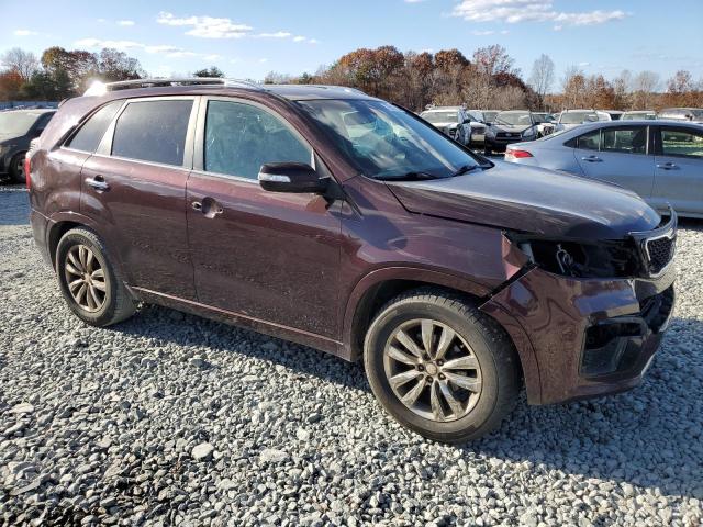 5XYKW4A26BG095112 - 2011 KIA SORENTO SX PURPLE photo 4