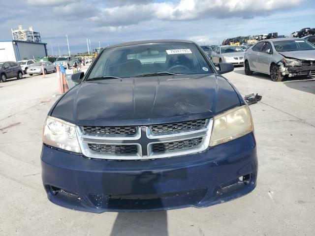 1C3CDZAG7CN254513 - 2012 DODGE AVENGER SE BLUE photo 5