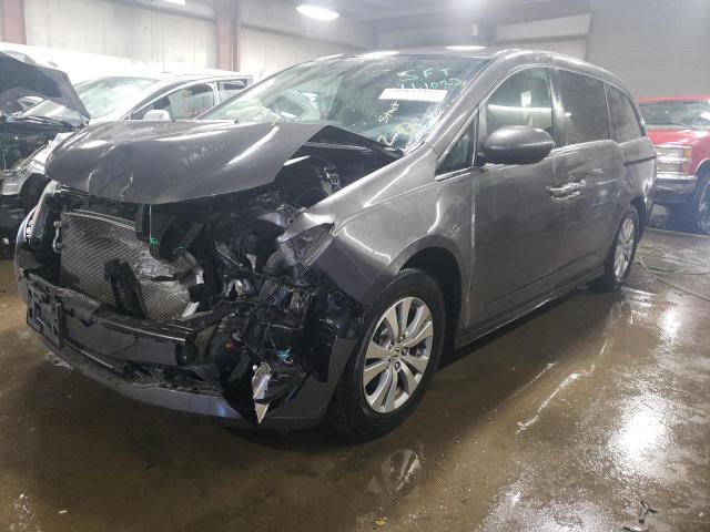 5FNRL5H39GB090142 - 2016 HONDA ODYSSEY SE GRAY photo 1