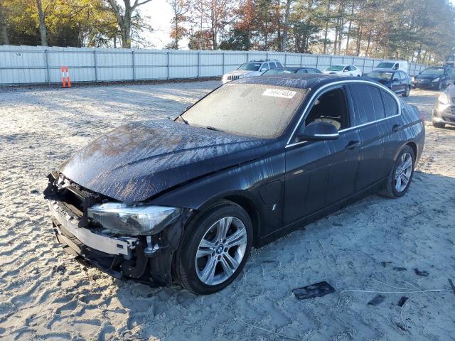 WBA8E1C39HA029189 - 2017 BMW 330E BLACK photo 1