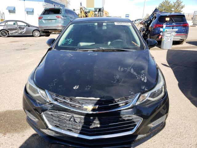 1G1BF5SM2H7263705 - 2017 CHEVROLET CRUZE PREMIER BLACK photo 5