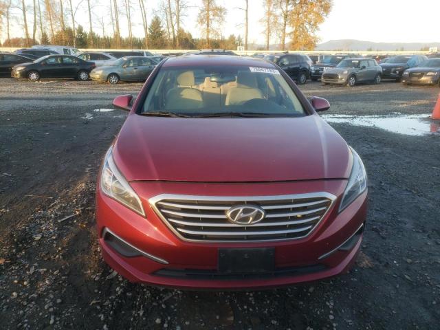 5NPE24AF5GH275810 - 2016 HYUNDAI SONATA SE BURGUNDY photo 5