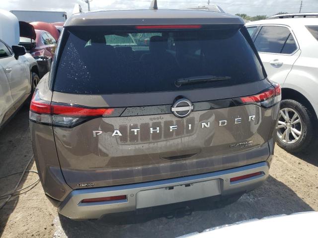 5N1DR3DK4PC216586 - 2023 NISSAN PATHFINDER PLATINUM TAN photo 6