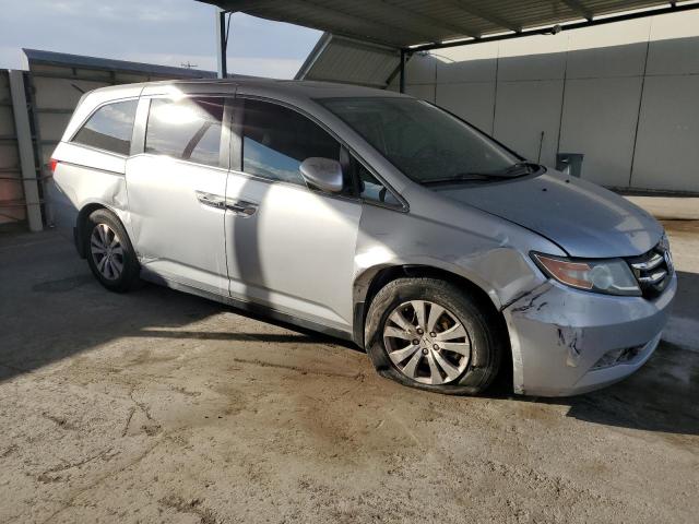 5FNRL5H67FB037478 - 2015 HONDA ODYSSEY EXL SILVER photo 4