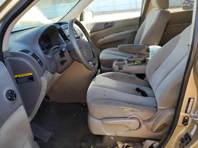 KNDMG4C78B6368830 - 2011 KIA SEDONA LX GOLD photo 7