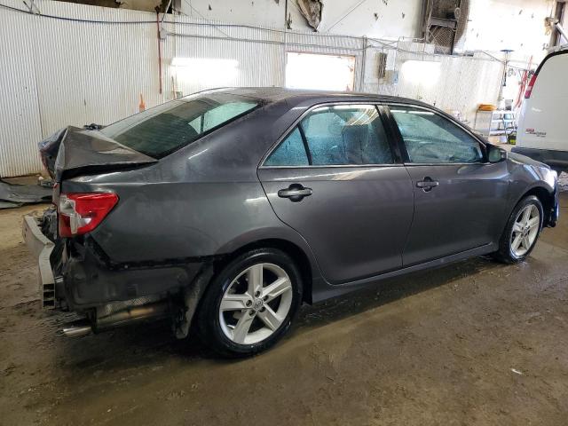 4T1BF1FK1EU421677 - 2014 TOYOTA CAMRY L GRAY photo 3