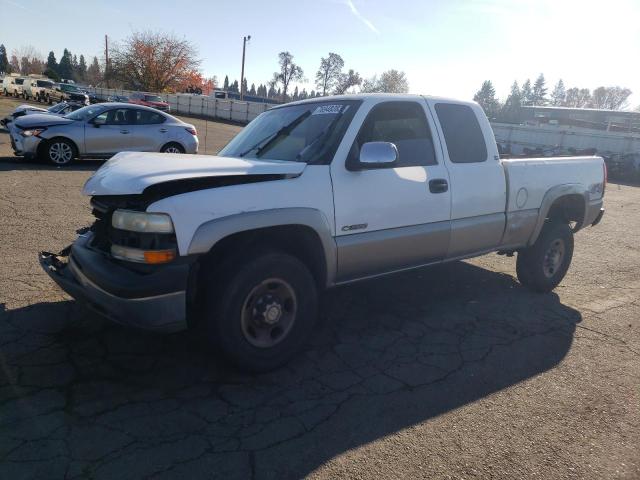 1GCGK29U4XE142925 - 1999 CHEVROLET SILVERADO K2500 WHITE photo 1