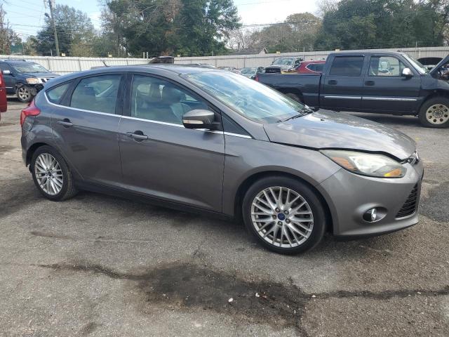 1FADP3N29EL399110 - 2014 FORD FOCUS TITANIUM GRAY photo 4