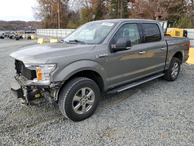 1FTEW1EP5KKC18135 - 2019 FORD F150 4WD SUPERCREW GRAY photo 1