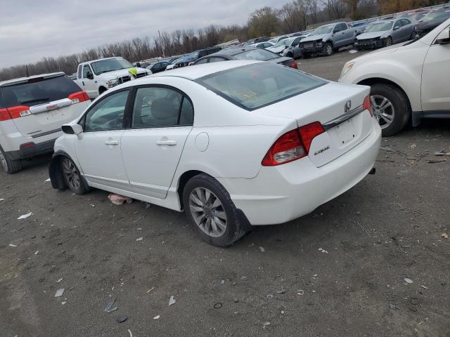 19XFA1F84AE008105 - 2010 HONDA CIVIC EX WHITE photo 2