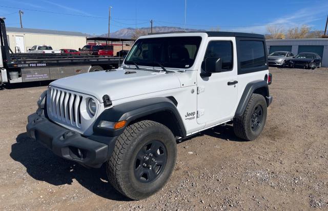 1C4GJXANXJW264470 - 2018 JEEP WRANGLER SPORT WHITE photo 2