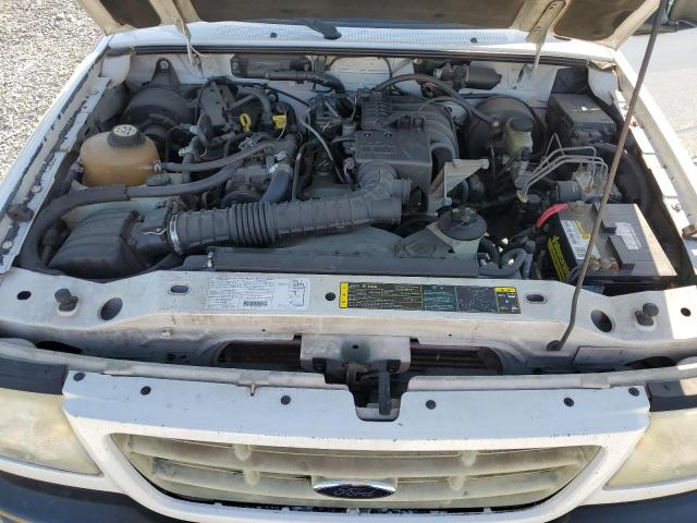 1FTYR10D03PA76492 - 2003 FORD RANGER WHITE photo 11