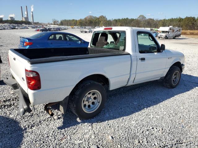 1FTYR10D03PA76492 - 2003 FORD RANGER WHITE photo 3