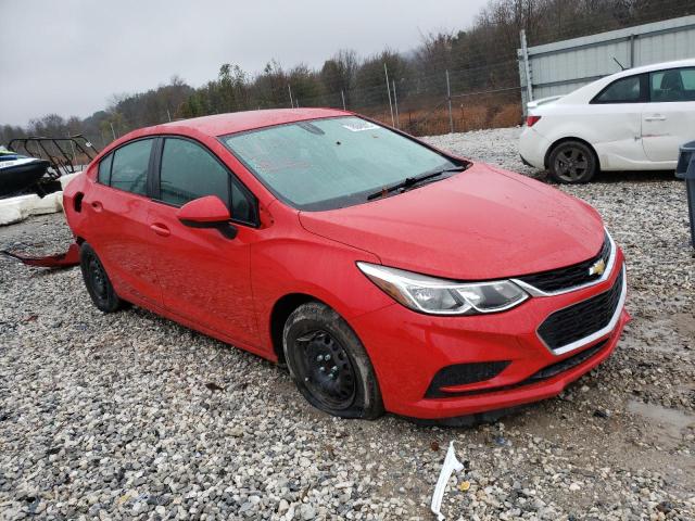 1G1BC5SMXH7185182 - 2017 CHEVROLET CRUZE LS RED photo 4