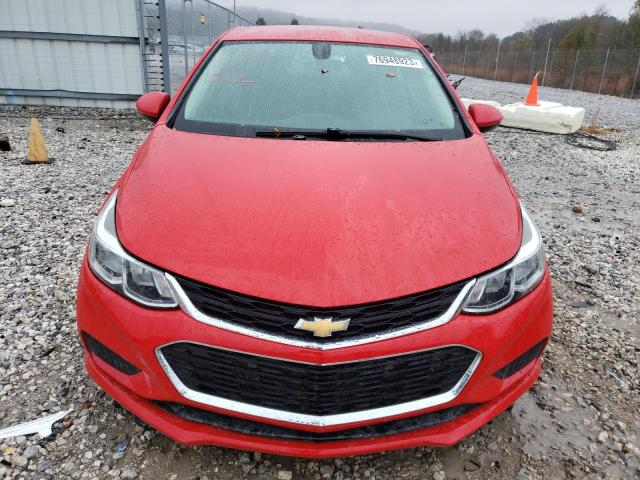 1G1BC5SMXH7185182 - 2017 CHEVROLET CRUZE LS RED photo 5