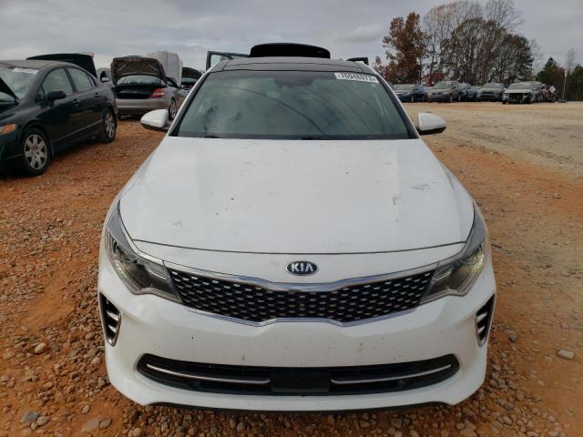 5XXGV4L24GG098429 - 2016 KIA OPTIMA SXL WHITE photo 5