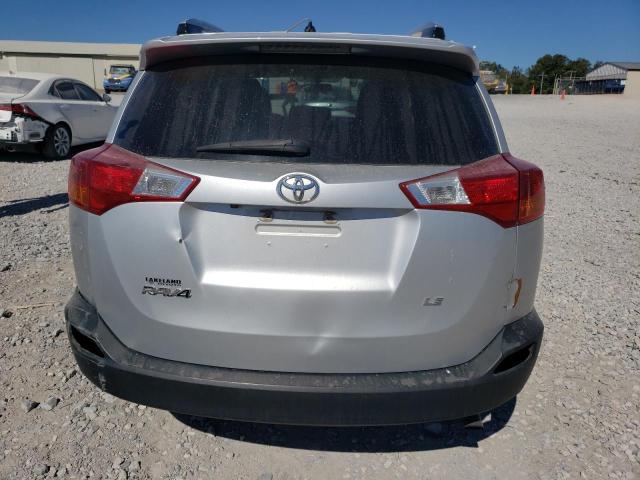 2T3ZFREV5DW020292 - 2013 TOYOTA RAV4 LE SILVER photo 6