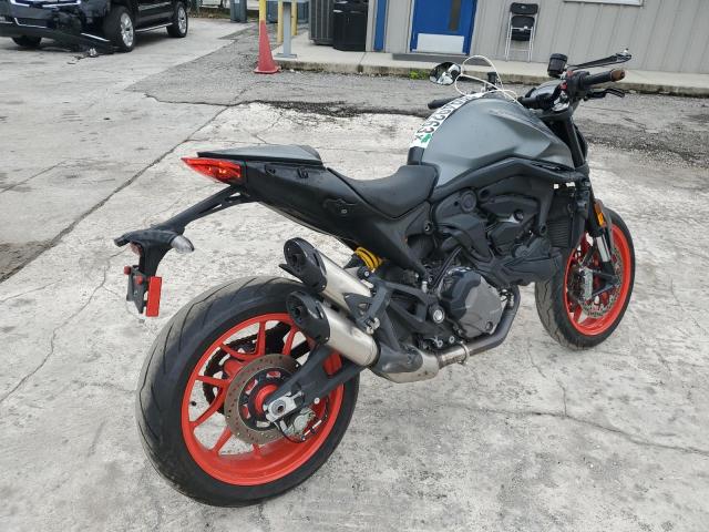 ZDMMAMDT3NB006465 - 2022 DUCATI MONSTER GRAY photo 4