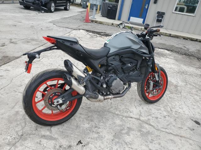 ZDMMAMDT3NB006465 - 2022 DUCATI MONSTER GRAY photo 6