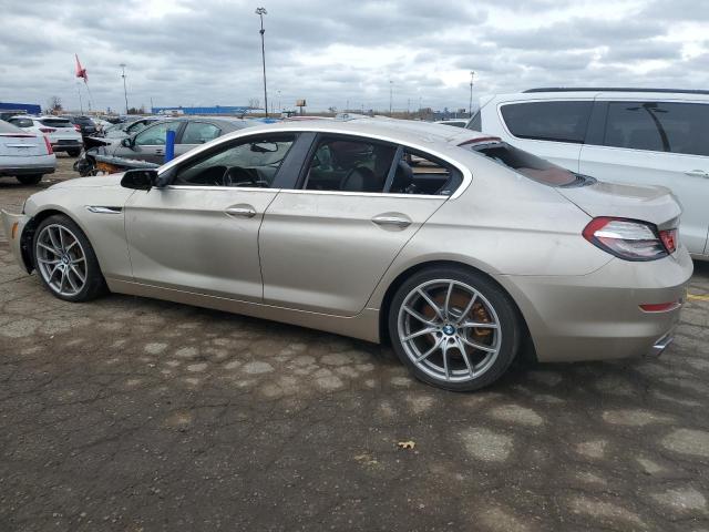 WBA6B4C58ED760404 - 2014 BMW 650 XI GRAN COUPE BEIGE photo 2