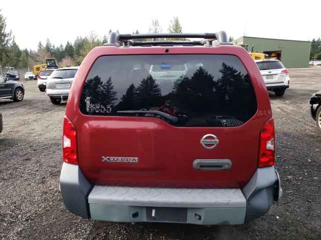 5N1AN08U97C509148 - 2007 NISSAN XTERRA OFF ROAD MAROON photo 6