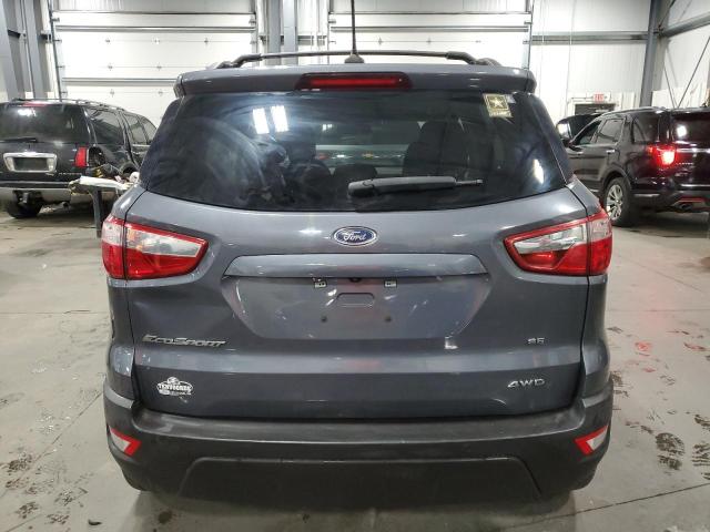 MAJ6P1UL8JC247823 - 2018 FORD ECOSPORT SE GRAY photo 6