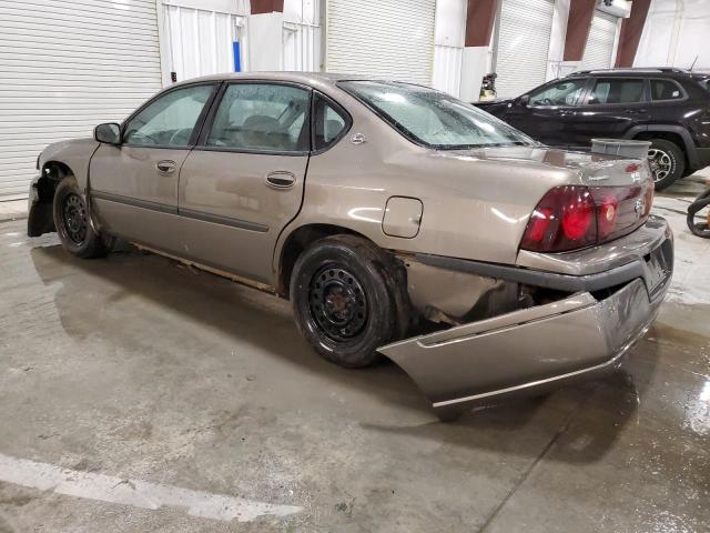 2G1WF52E639398574 - 2003 CHEVROLET IMPALA TAN photo 2