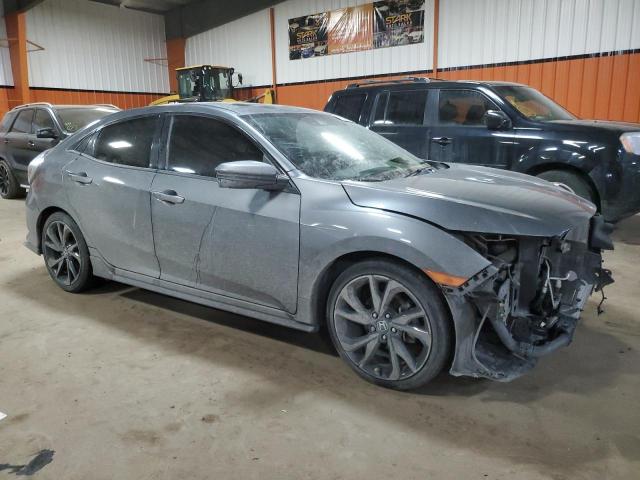 SHHFK7H91KU302240 - 2019 HONDA CIVIC SPORT TOURING GRAY photo 4