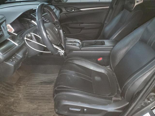 SHHFK7H91KU302240 - 2019 HONDA CIVIC SPORT TOURING GRAY photo 7