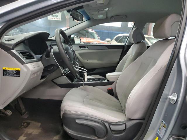 5NPE24AF5GH331535 - 2016 HYUNDAI SONATA SE SILVER photo 7