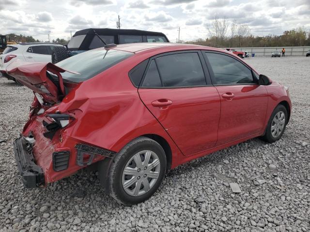 3KPA24AD0NE471426 - 2022 KIA RIO LX RED photo 3