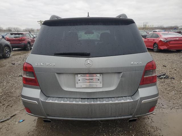 WDCGG8HB3CF732634 - 2012 MERCEDES-BENZ GLK 350 4MATIC SILVER photo 6