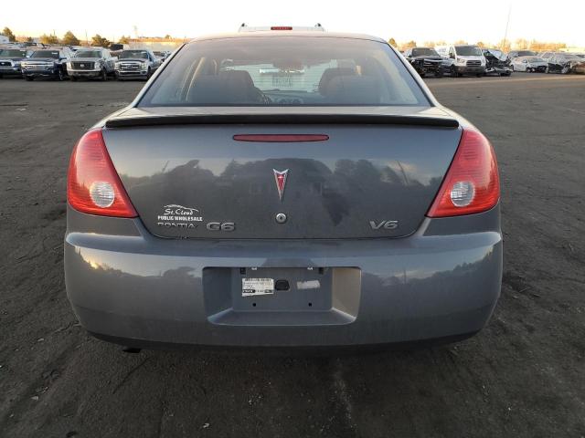 1G2ZG57N784181592 - 2008 PONTIAC G6 BASE GRAY photo 6