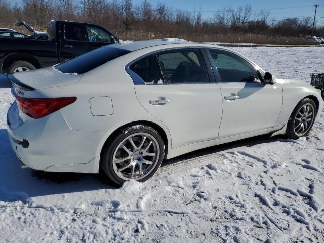 JN1BV7AR6FM394415 - 2015 INFINITI Q50 BASE WHITE photo 3