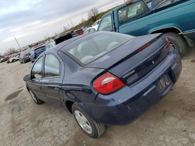 1B3ES26C55D101923 - 2005 DODGE NEON BASE BLUE photo 2