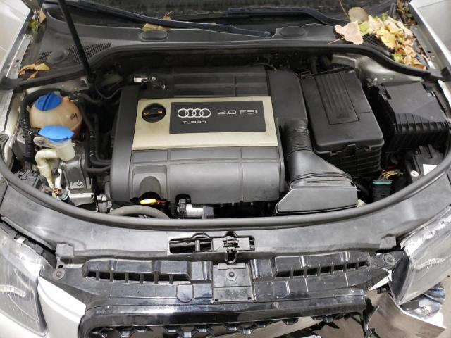 WAUNF78P57A180673 - 2007 AUDI A3 2.0 PREMIUM SILVER photo 11