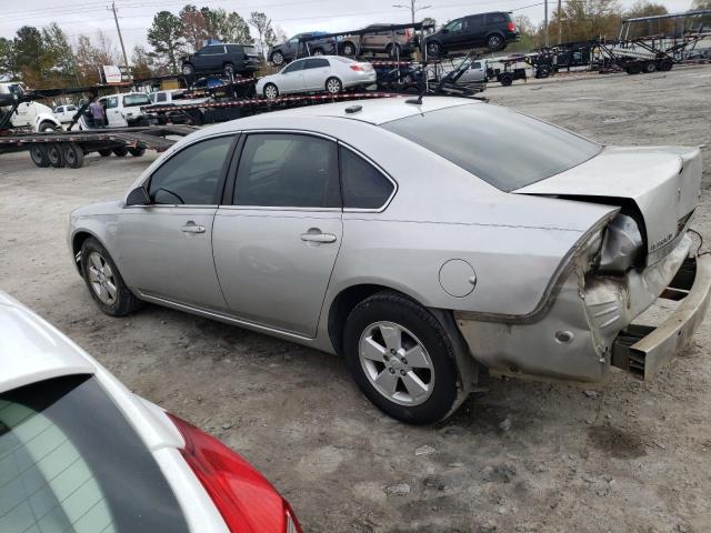 2G1WT58K481302890 - 2008 CHEVROLET IMPALA LT SILVER photo 2