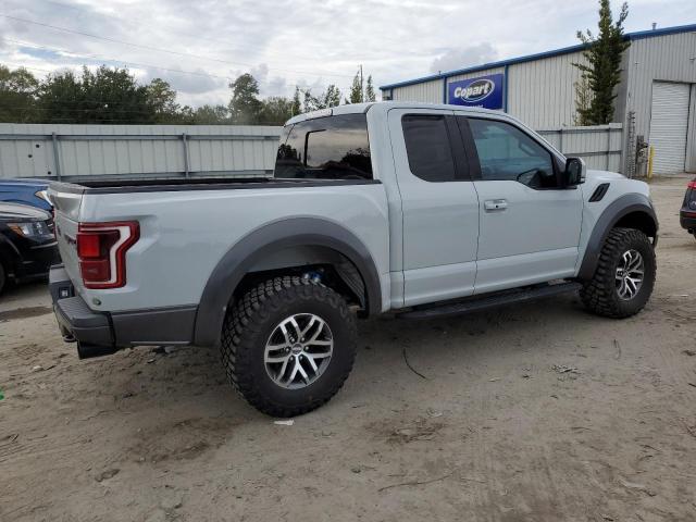 1FTEX1RG4HFB54209 - 2017 FORD F150 RAPTOR GRAY photo 3