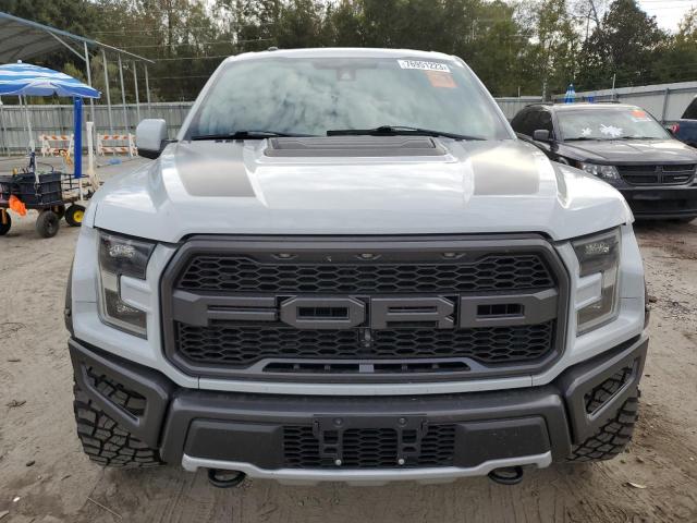 1FTEX1RG4HFB54209 - 2017 FORD F150 RAPTOR GRAY photo 5