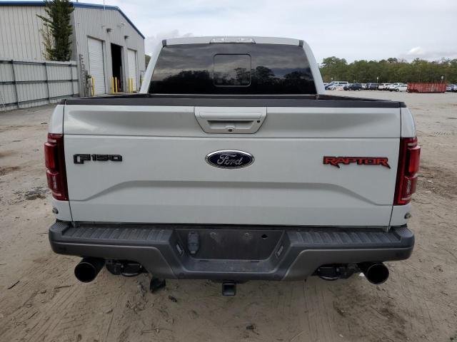 1FTEX1RG4HFB54209 - 2017 FORD F150 RAPTOR GRAY photo 6