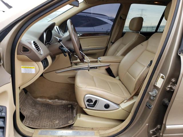 4JGBB8GB3AA581400 - 2010 MERCEDES-BENZ ML 350 4MATIC BEIGE photo 7