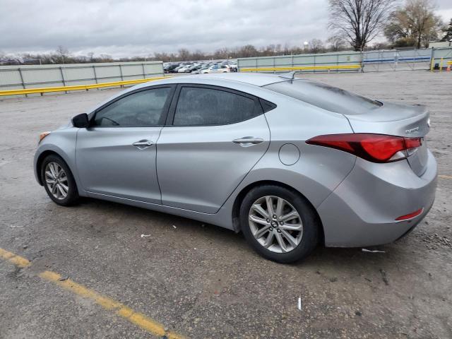 5NPDH4AE4GH659921 - 2016 HYUNDAI ELANTRA SE SILVER photo 2