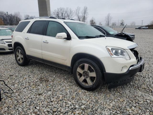 1GKKVRED7CJ411425 - 2012 GMC ACADIA SLT-1 WHITE photo 4