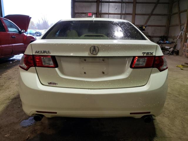 JH4CU26689C004929 - 2009 ACURA TSX WHITE photo 6