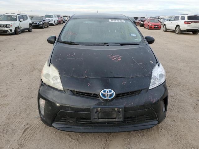 JTDKN3DU6D5564513 - 2013 TOYOTA PRIUS BLACK photo 5